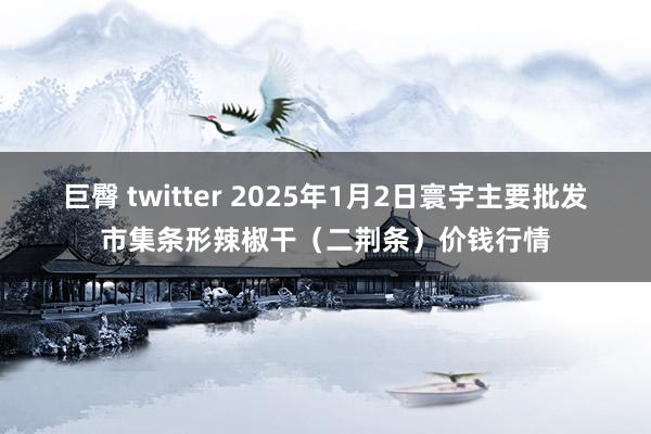 巨臀 twitter 2025年1月2日寰宇主要批发市集条形辣椒干（二荆条）价钱行情