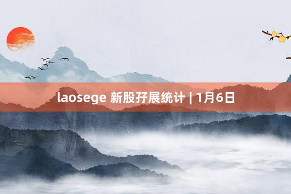 laosege 新股孖展统计 | 1月6日